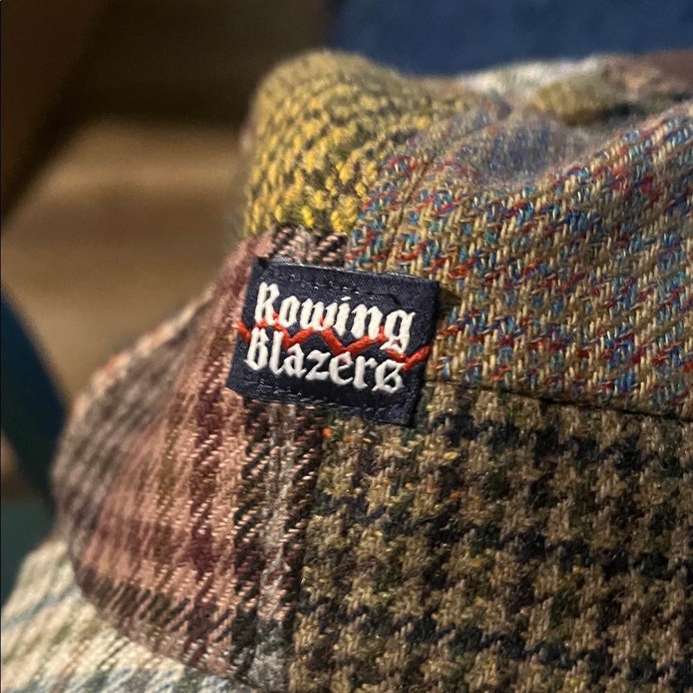 Rowing Blazers Patchwork Plaid Hat - image 6